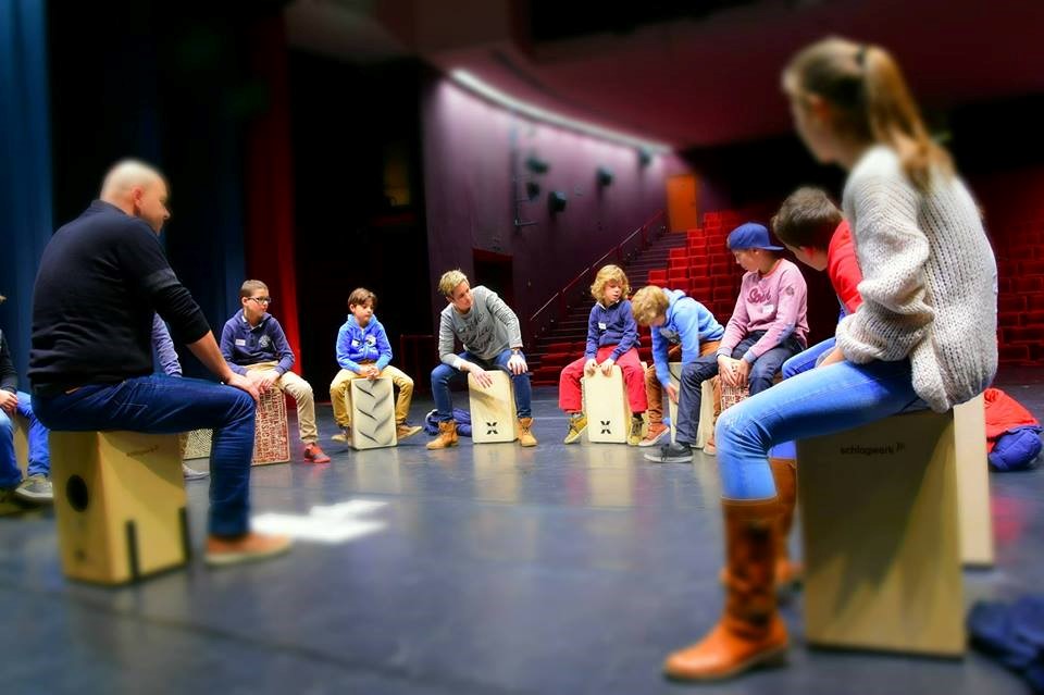 Niet drummen aub – workshop cajon